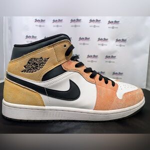 Nike Air Jordan 1 Retro Mid SE Ember Sundial DX4332-800 Mens 11.5 worn twice
